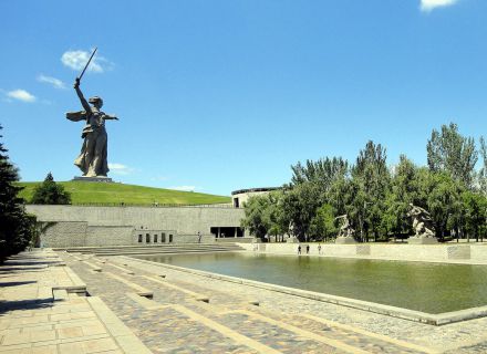 Площадь Героев на Мамаевом Кургане