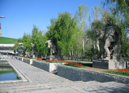 Площадь Героев на Мамаевом Кургане